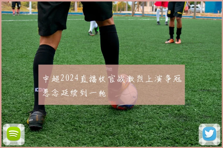 中超2024直播收官战激烈上演争冠悬念延续到一轮
